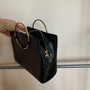 Black mini purse